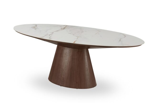 Стол DT2483 GLOSSY CARRARA